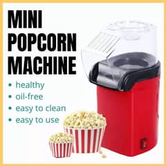 EASY, FAST, and DELICIOUS! Our Mini Hot Air Popcorn Machine