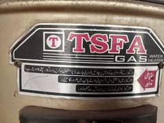 TSFA GAS WATER HEATER WARM TOUCH