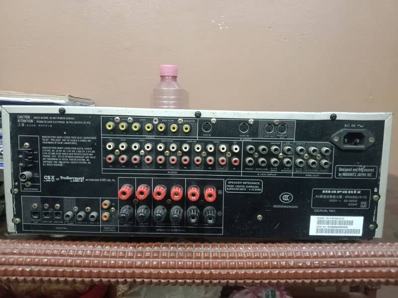 maraniz 5,1 amplifier model SR4300 ,220v325w,with remote 3