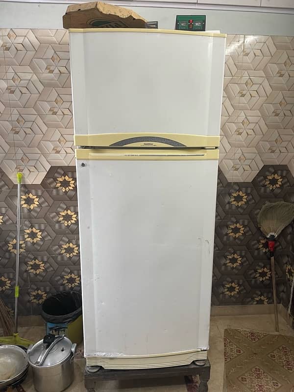 gold star large size fridge +haier stabiliser 1