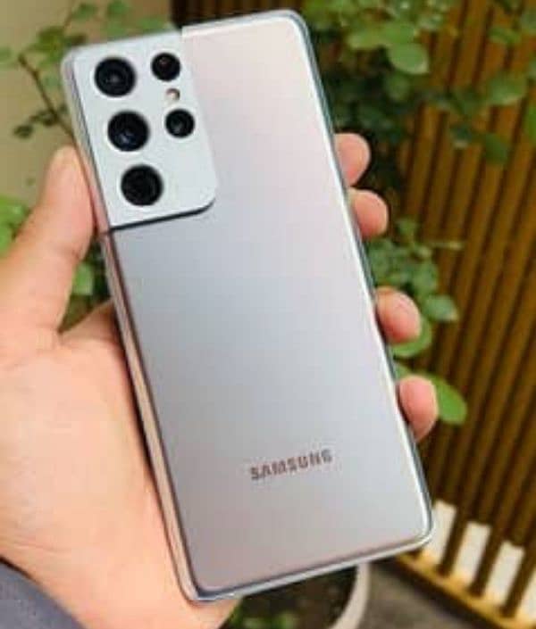 Samsung S21 Ultra 5G DUAL SiM (256) GB PUBG KinG 100X Zooming lens ok 0