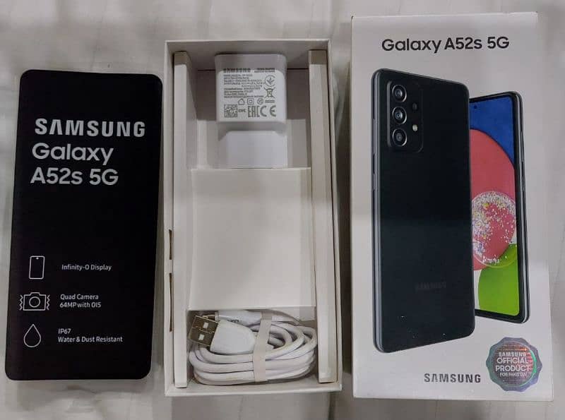 a52s - 5g 8/256gb  in great condition Samsung Galaxy - PTA Approved 0