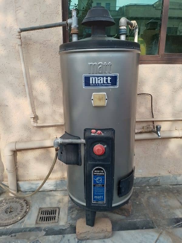 Matt Gas water heater 2