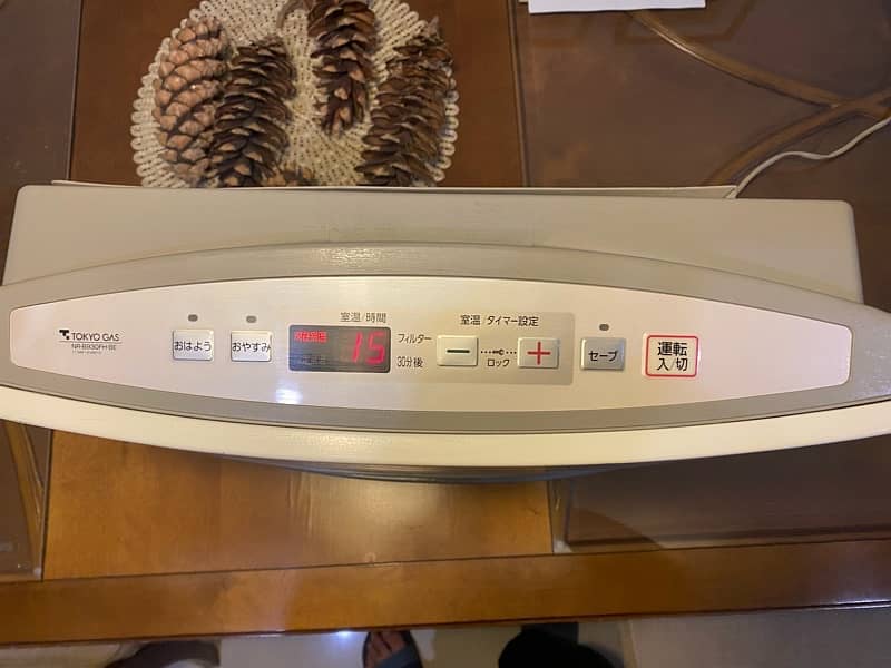 3.5KW Flat Electric Gas Heater Tokyo Gas Japanese Heater 4