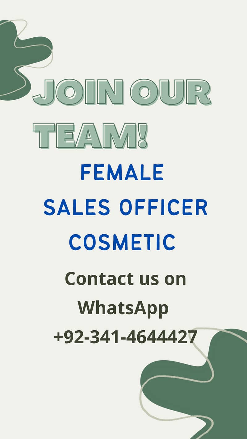 Female Sales Office Cosmetic 0