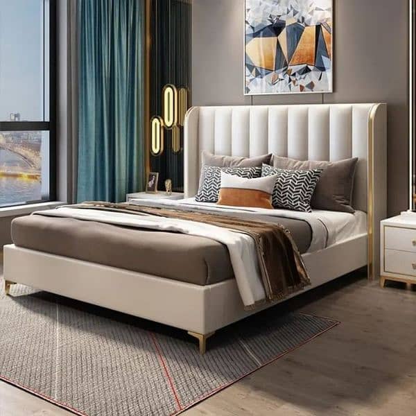 dubal bed wooden beds Turkish design on factory rets 0