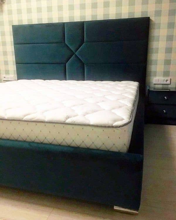 dubal bed wooden beds Turkish design on factory rets 3