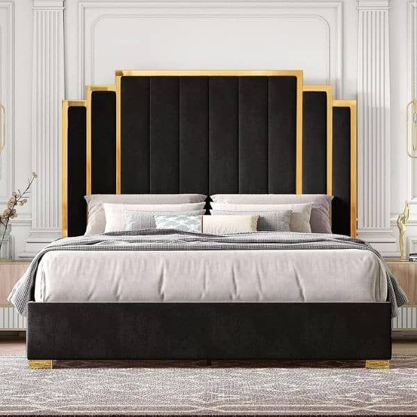 dubal bed wooden beds Turkish design on factory rets 12