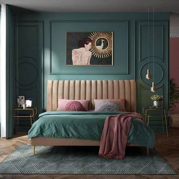 dubal bed wooden beds Turkish design on factory rets 17