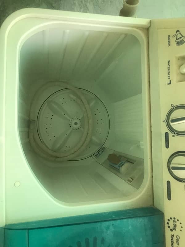 Haier washing machine FORSALE double - WASHER AND DRYER - new cndtion 5