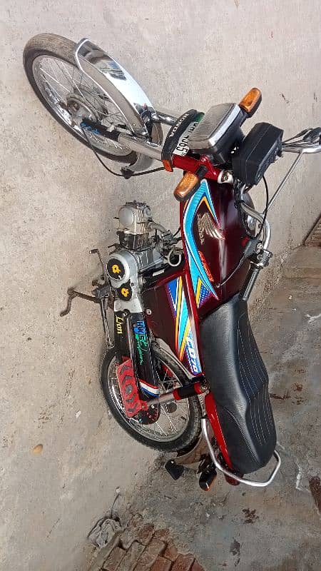 Honda 70 model 19 bike total jenuine hai perfect engine 1