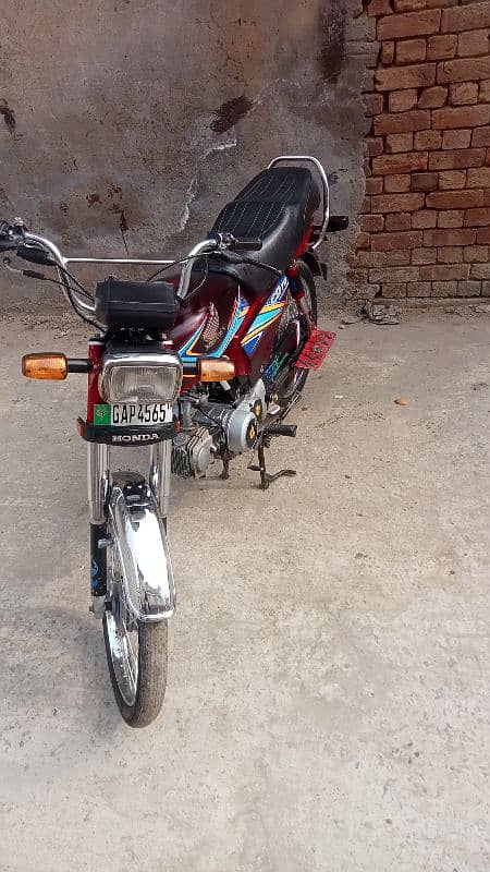 Honda 70 model 19 bike total jenuine hai perfect engine 2