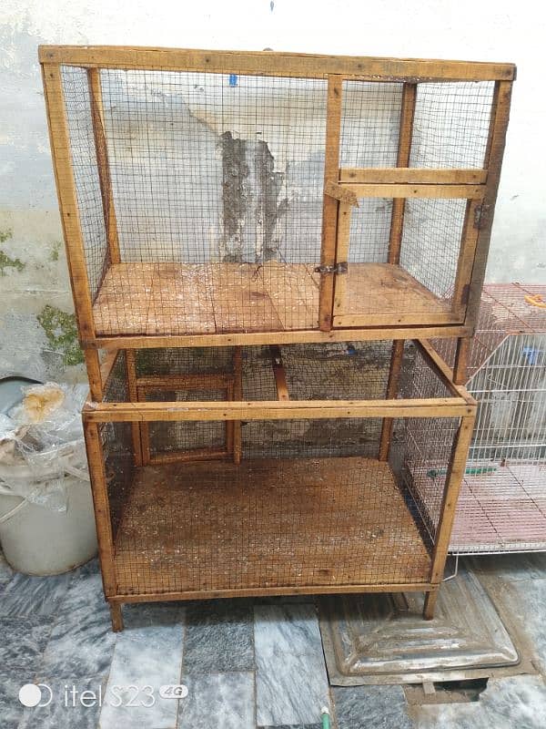 cage and matiyan Matkiyan 60 Rs  cage 1300 Rs 1