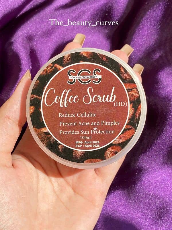 coffee scrub is best for Acne and sacrs herbal products 2