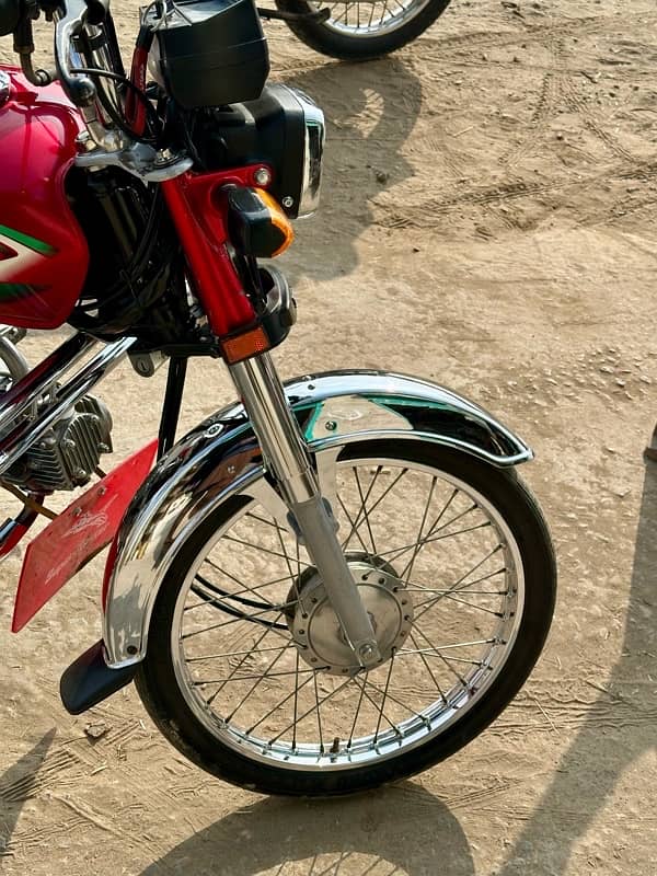 Honda CD 70 "2017" Chakwal Number for Sale. 2