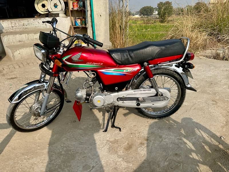 Honda CD 70 "2017" Chakwal Number for Sale. 4