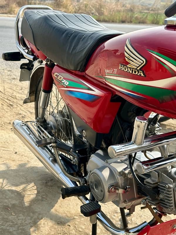 Honda CD 70 "2017" Chakwal Number for Sale. 6