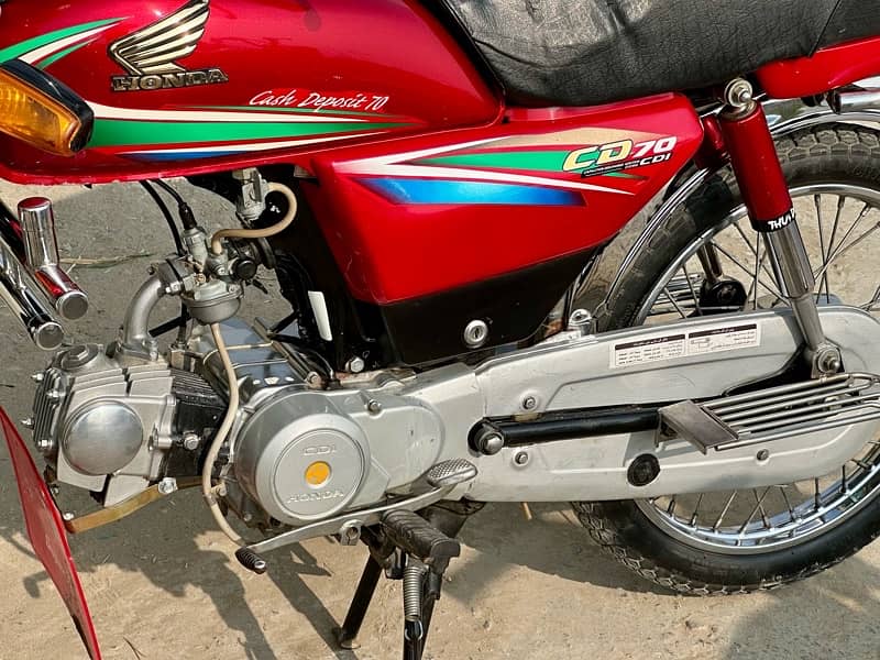 Honda CD 70 "2017" Chakwal Number for Sale. 10