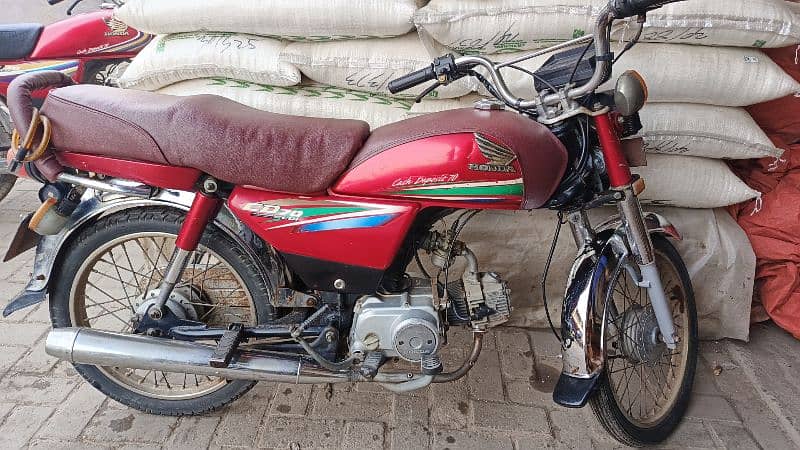 honda cd70 lach condition  no fault full documents contact 03009631738 6