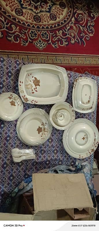 85 Pieces Dinner Set Plastic 2