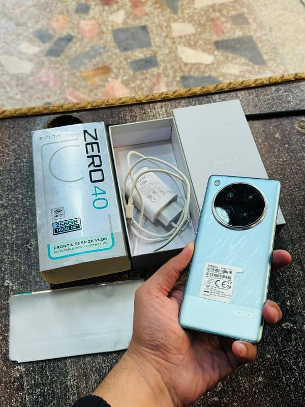 Infinix Zero 40 Complete Box 0