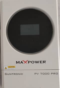 Max power solar inverter on grid hybrid