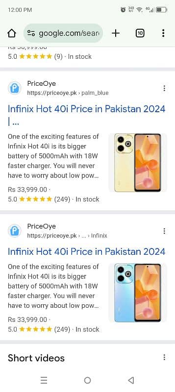 infinix hot 40i 10 month warranty 1