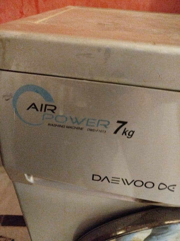 Daewoo 7kg washing machine 1