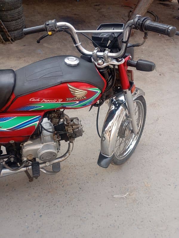 Honda CD 70 Model 2018 Lush Condition 2