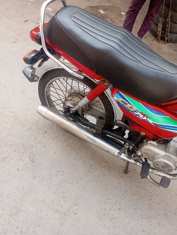 Honda CD 70 Model 2018 Lush Condition 3