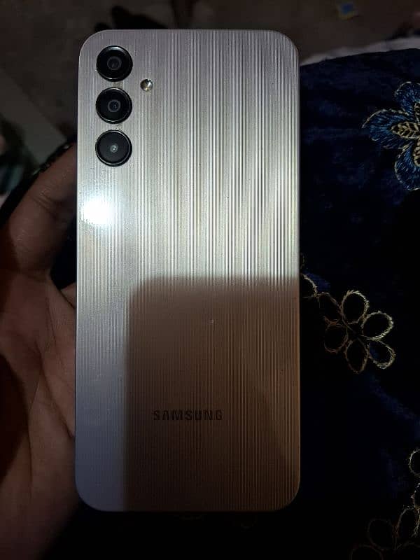 Samsung A14 silver colour 4