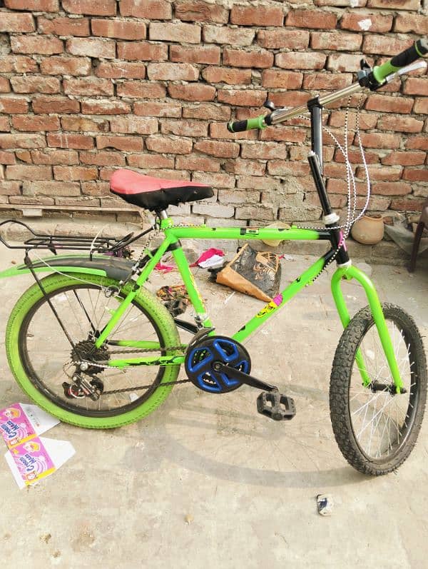 wheeling cycle urgent sale 20 inch modified cycle no used 0