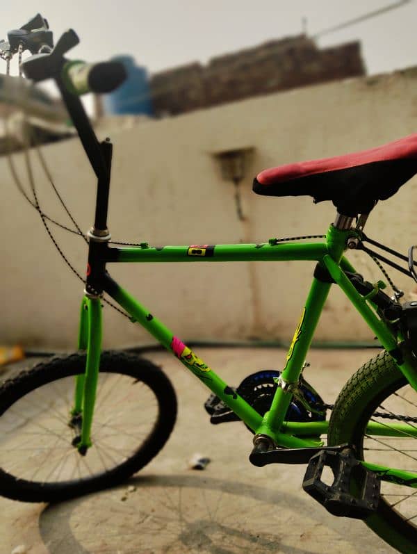 wheeling cycle urgent sale 20 inch modified cycle no used 3