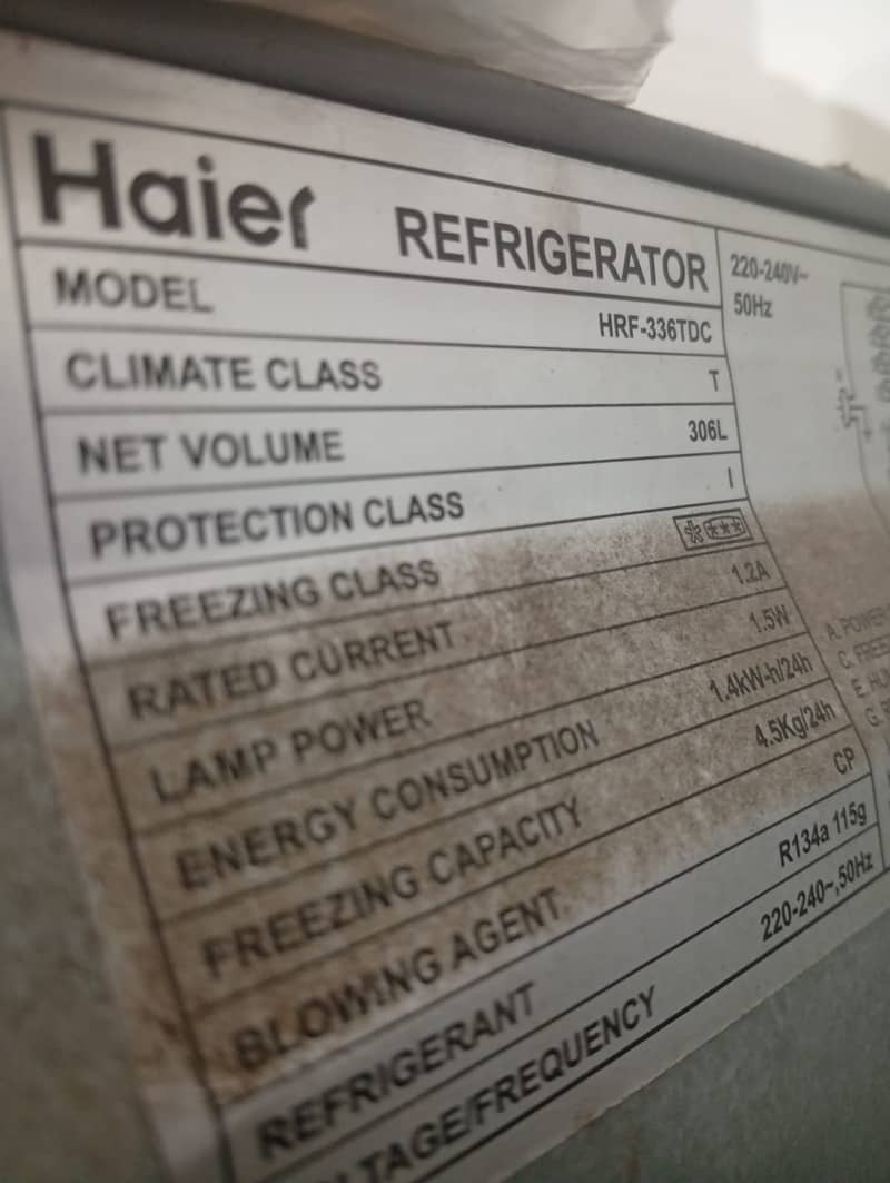 Haier Refrigerator 6