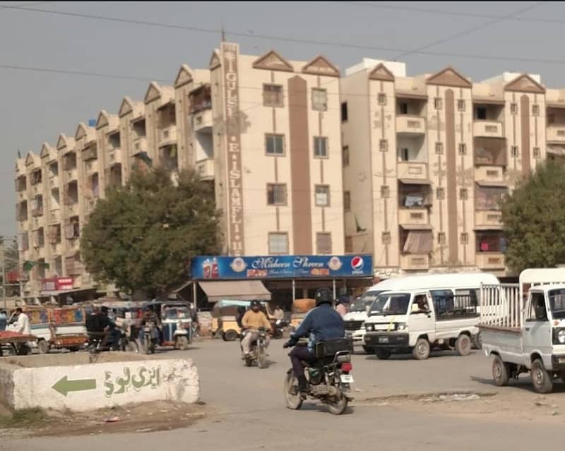 1 BED + 1 LOUNCH FLAT FOR SALE IN VIP SAFIA COMPLEX SECTOR 11 A NORTH KARACHI 0