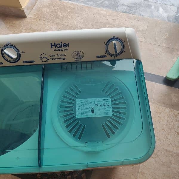 8kg Haier  Washer and Dryer Latest Technology 0