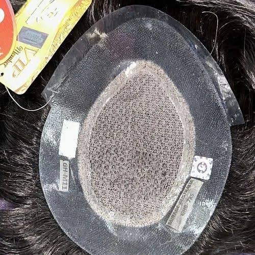 Australian mairaj hair patch with natural hair line 2