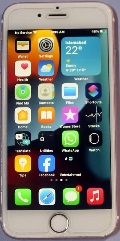 i phone 6s plus 64gb PTA Approved toch break RS:22000 (03094212397) 1