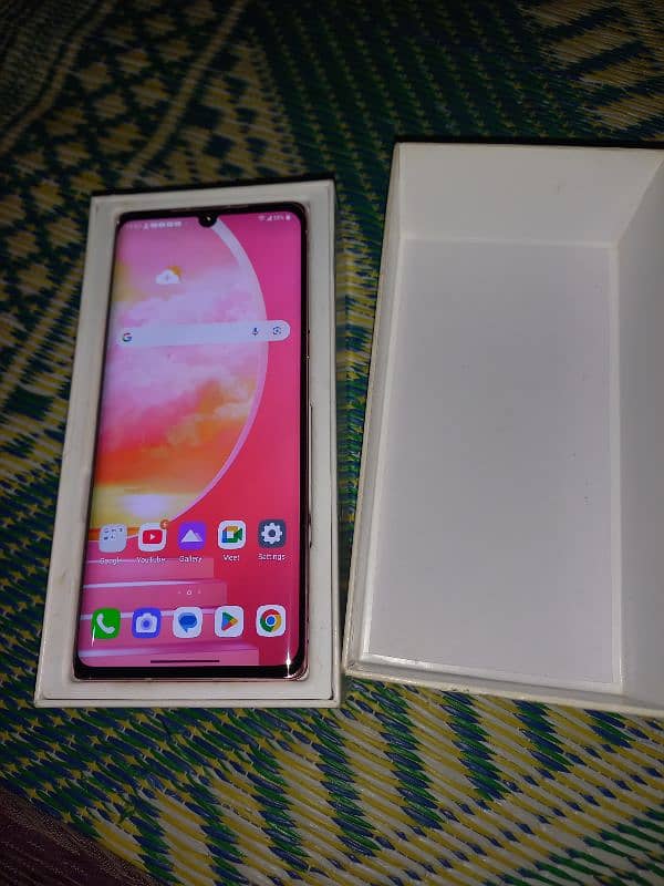 LG velvet 8/128. with complete box . came from abroad 0