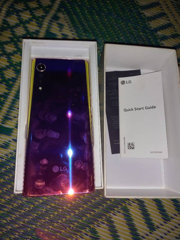 LG velvet 8/128. with complete box . came from abroad 1