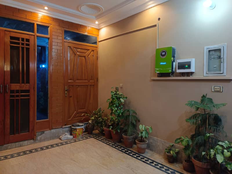 5 Marla Very Beautiful Used House For Sale In Johar Town Phase-2, Super Hot Location with Solar System and Green Metter Installed 1