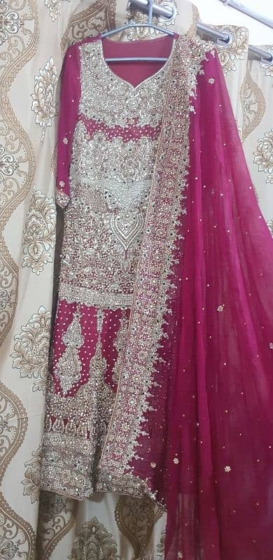 Bridal dress /Baraat maxii/wedding dress /walima maxii 2