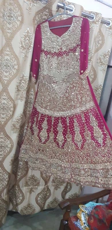 Bridal dress /Baraat maxii/wedding dress /walima maxii 6