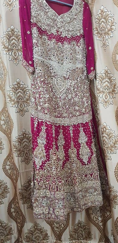 Bridal dress /Baraat maxii/wedding dress /walima maxii 8