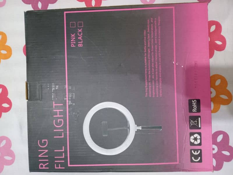 Tripod with LED Ring Fill Light 7