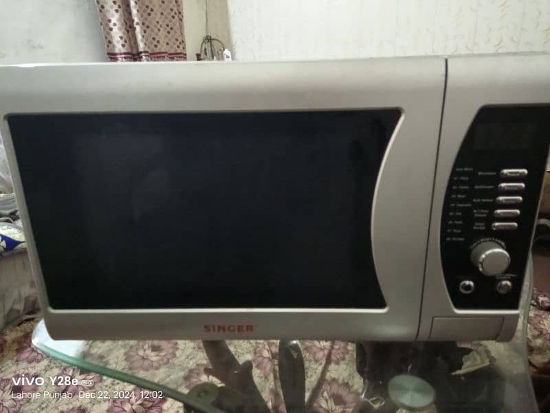 Singer microwave oven imported steel body 0