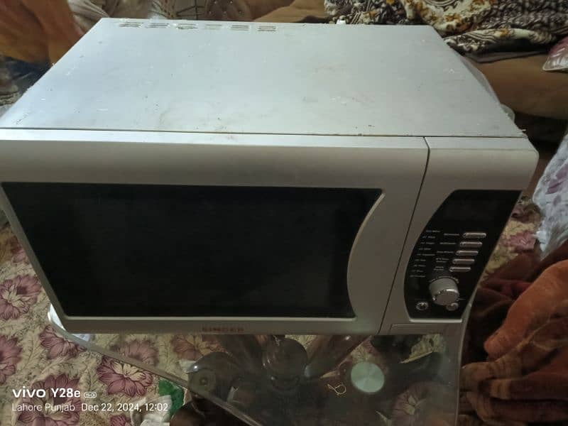 Singer microwave oven imported steel body 1