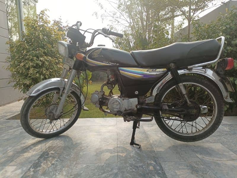 honda cd 70 2014 black 0