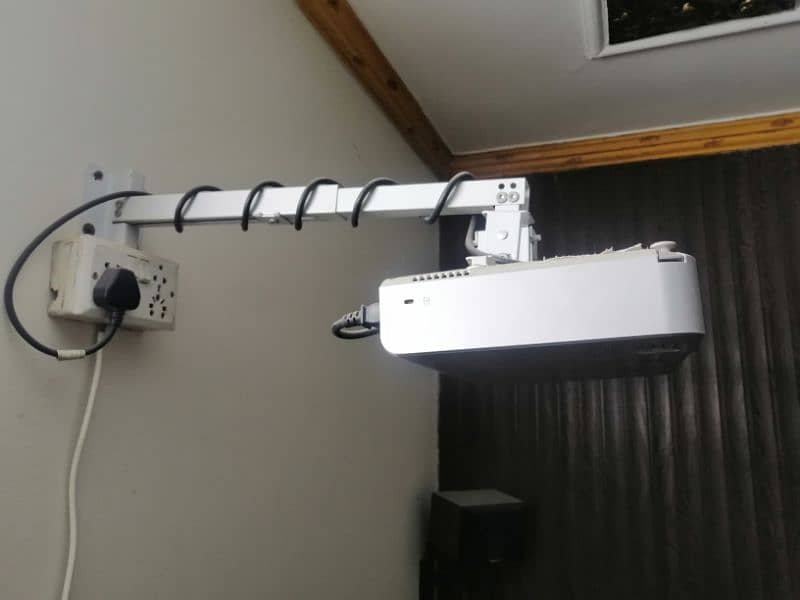 Panasonic projector with wall bracket 2