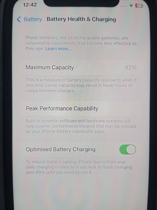 iphone 11 (JV) | Battery Health 93% 5